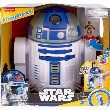 Imagem de Imaginext Star Wars Bot R2-D2 59 Cm Mattel - HXG52