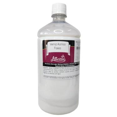 Imagem de Verniz Acrílico Fosco Artesanato 1000ml Altezza (Biscuit, Mdf, Gesso, Faiança, Telas)