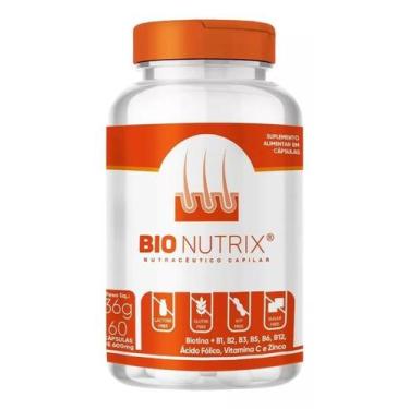 Imagem de Bionutrix Suplemento Vitamínico Para Cabelo Pele Unha 60 Cap