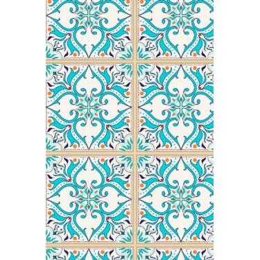 Imagem de Papel de Parede Adesivo para Banheiro Cozinha Azulejo Português AZ43 -