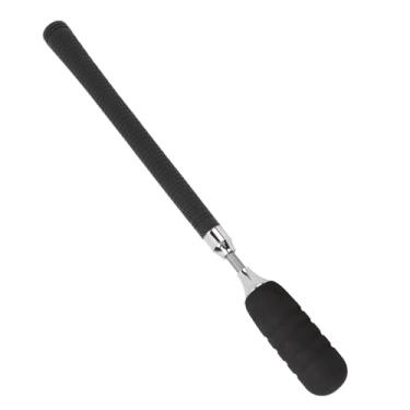 Imagem de Vara do Balanço do Golfe, Vara Retrátil do Instrutor do Balanço do Golfe Com Construção do Ferro do Aperto de Borracha Leve Versátil para a Prática Exterior Interna