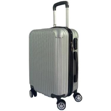 Imagem de Mala de Viagem Média 15kg Eagle 65x42x26 Em Abs C/ Rodinhas 360 AS52, 