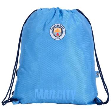 Imagem de Mochila Saco Bolsa Esportiva Fitness Manchester City Futebol - Xeryu S