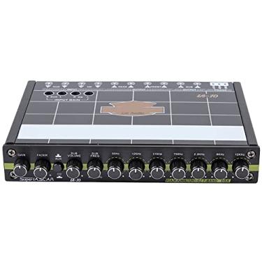 Imagem de Processador de Som de Carro Equalizador Gráfico de 7 Bandas, Controle de Subwoofer EQ de áudio Estéreo Com Baixa Distorção e AUX-IN de 3,5 Mm