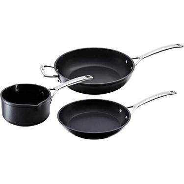 Imagem de Le Creuset Set Leiteira 16 cm, Frigideira Rasa 24 cm e Frigideira Funda 26 cm Alumínio Antiaderente Non-Stick
