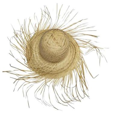 Imagem de Kit c/2 Chapéu Palha Desfiado Adulto Festa Junina São João - sm decora