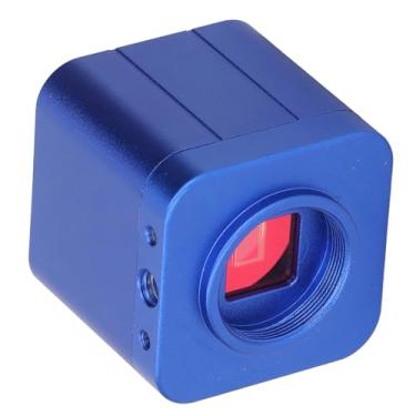 Imagem de 180X C Lente, 144 LED LUZ ANEL, Câmera de Microscópio Industrial de Resolução de Imagem de 1080p de 24MP Com Ocular Eletrônica, Compatível para Vitórias XP, 7, 8, 10 (plugue