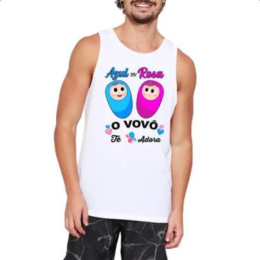 Imagem de Camiseta Regata Cha Revelacao o Vovo te adora - Alearts, GG