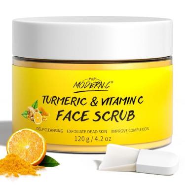 Imagem de Creme Esfoliante Facial POP MODERN.C - Cúrcuma, Vitamina C e Morango