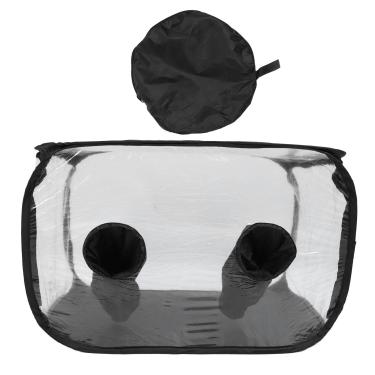 Imagem de Caixa de Ar Portátil Still Air, Profissional PVC Profissional POP UP Mushroom Grow Tent, Projetada para Microbiologia, Com Luvas para Amostragem Estéril, Ideal para Entusiastas