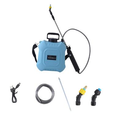 Imagem de WeiLaiKeQi Pulverizador de jardim elétrico com bocais de névoa ajustável multiuso com alça de ombro Varda extensível para limpeza de carros, 8l