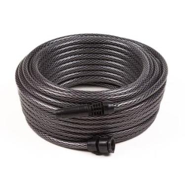 Imagem de Mangueira de Jardim Completa Trançada - 20 Metros - PRETA - LEDMang