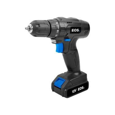 Imagem de Parafusadeira e Furadeira EOS EPF03 com Maleta a Bateria 12V
