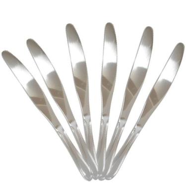 Imagem de Conjunto de Facas de Mesa em Inox com 6 Unidades - D0506 - DOLCE HOME