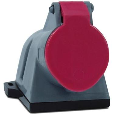 Imagem de Tomada de Sobrepor 2P+T 16A 100/130V - S3004 - STECK