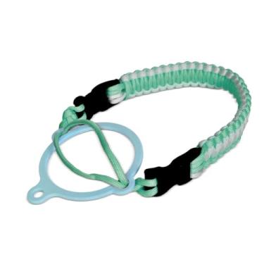 Imagem de GOLDENTEC - Alça para Garrafa Térmica GT Goldentec Poliéster Azul/Branco