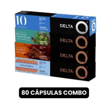 Imagem de 80 Cápsulas Delta Q Expresso Sortidas Kit Combo