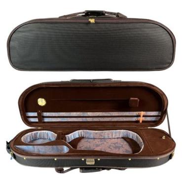 Imagem de Estojo Case Violino Meia Lua Di Pietro DeLuxe 4/4