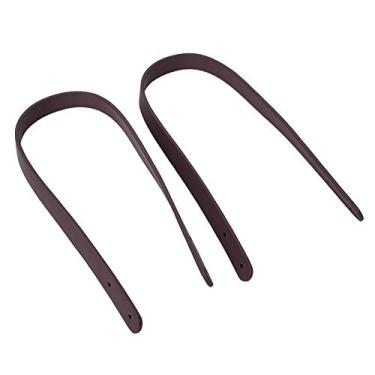 Imagem de YOUTHINK Diy Saco de Couro, Alça Com Rebites de Retalhos para Bolsas de Ombro de Acessórios, Madrugada Durável e Confortável para Acessórios Femininos, café (Café)