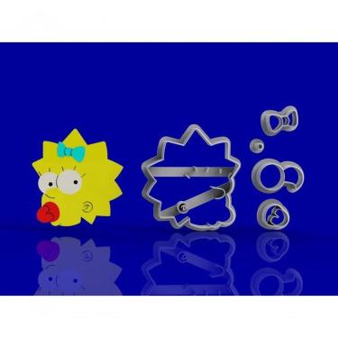 Imagem de Cortador Simpsons Maggie Modular Tamanho 5 Cm