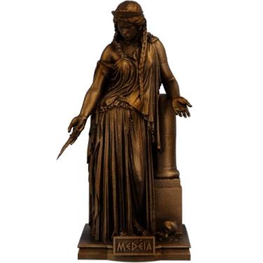 Imagem de Estátua Medeia Mitologia Grega Estatueta (Cor Cobre Antigo)
