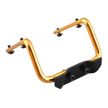 Imagem de Adaptador de Suporte para Garrafa de água Dupla Traseira de Selim de Bicicleta de Alumínio Premium - Conversor de Suporte para Garrafa de Assento de Bicicleta Resistente à