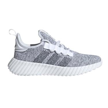 Imagem de adidas Tênis feminino Kaptir Flow, Branco/preto/prata metálico, 37 BR
