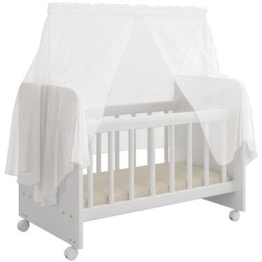 Imagem de Berço Para Boneca Magia C02 Brinquedo Infantil - Lyam Decor, Branco