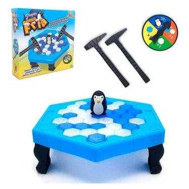 Imagem de Jogo Infantil Mini Mesa Quebra Gelo Pinguim Numa Fria Brinquedo Divert