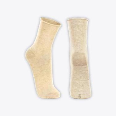 Imagem de Par de Meias Lupo Masculina Sem Punho Cano Longo 01275-001, Mescla are