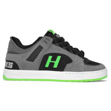 Imagem de Tênis Hocks Bold Nardo Lime Unissex | Cinza Verde