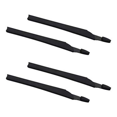 Imagem de MYCOURAG Meias auriculares de substituição para óculos de sol Oakley Crosslink Pro Sweep - Preto