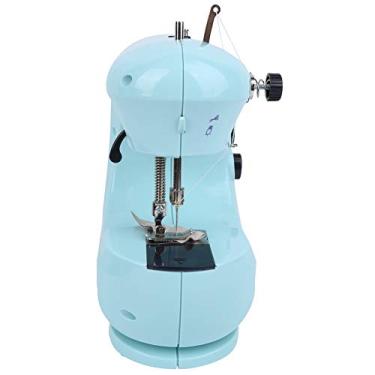 Imagem de Acouto Máquina de Costura Elétrica Doméstica-equipamento Multifuncional de 2 Velocidades Com Iluminação Embutida e Cortador de Roscas para Projetos de Bricolage (Plugue nos EUA)