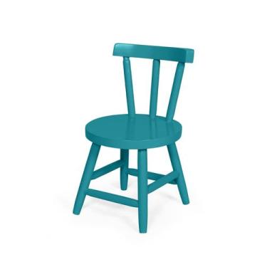 Imagem de Cadeira Infantil Miami JM Móveis, Turquesa