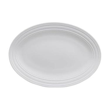 Imagem de Mikasa Tigela de servir leve Kamryn Vegan Bone China, 23 cm, branca