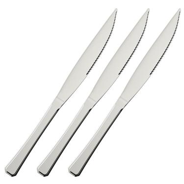 Imagem de Conjunto De Facas Para Churrasco Euro Home 3 Peças Inox