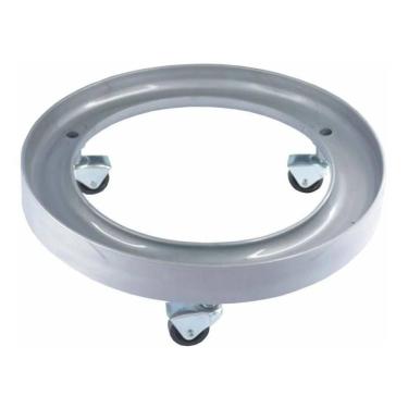 Imagem de Suporte Com Rodinhas Para Botijão De Gás Reforçado Grafite