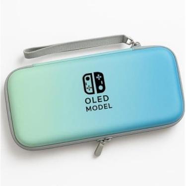 Imagem de Case Bag Para Switch Oled Com Zíper E Alça Cores Gradiente - Ly Haimei