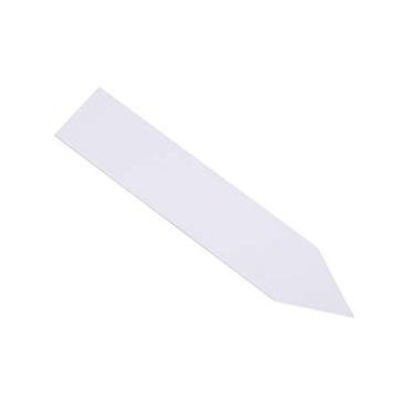 Imagem de GLOGLOW Etiquetas de Plantas 100 Peças, Etiquetas de Sementes de Plantas de Plástico, Vara Fácil No, Material de Pvc, Marcação para Identificação de, Suprimentos de Jardinagem (Branco)