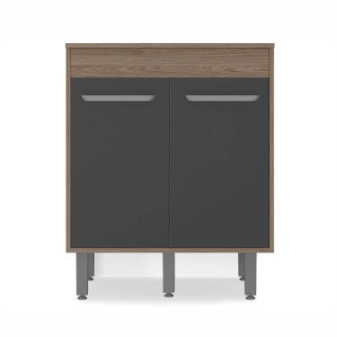 Imagem de Balcão de Cozinha Barcelona Com Tampo 2 Portas 70 cm