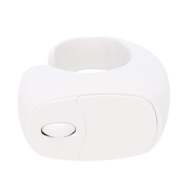 Imagem de Luqeeg Controle remoto para câmera Bluetooth, LED com alcance de 10 m, virador de página sem fio com rolo e tela, anel de rolagem, clique de selfie remoto para vídeos de telefone, tablet Tiktok