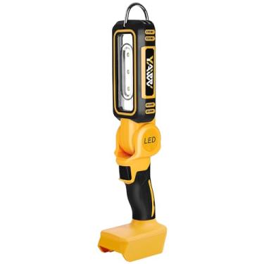Imagem de YAWV Cordless LED Work Light for Dewalt 20V MAX Battery, Two Levels Adjustable Up to 1000 Lumens with Low Voltage Protection, 140 Degree Rotating Wide-Angle Lighting for Workshop, Camping, Outdoor
