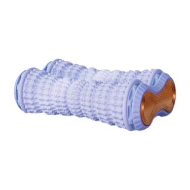 Imagem de Aymzbd Rolo de Massagem para Tecidos Profundos, Relaxamento de Músculos Tensos, Rolo de Massagem para Pés, Mãos E Pernas, Azul