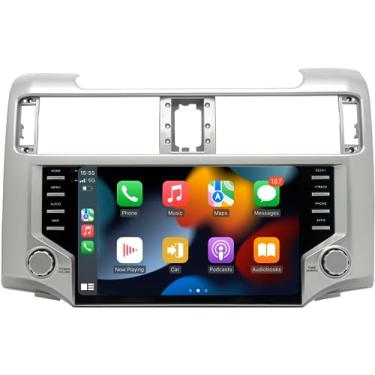 Imagem de CZSWCH Atualização de rádio para Toyota 4Runner (2010-2019) Android estéreo substituição 9 polegadas tela IPS 8 núcleos 2G + 32G embutido sem fio Carplay/Android Auto/câmera livre DSP