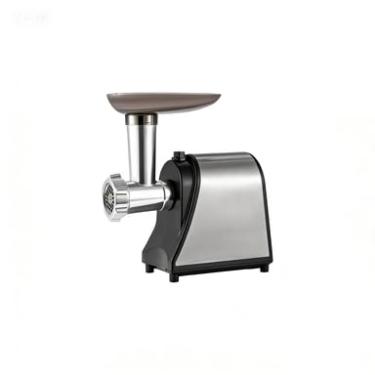 Imagem de Moedor de Carne Elétrico 1500W Aço Inox 110-220V – Funil para Linguiça + 3 Discos de Corte, Ideal para Cozinha Doméstica e Pequeno Comércio, Perfeito para Hambúrguer e Carne Moída (220V)