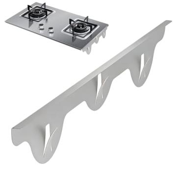 Imagem de Guarniçāo para Fogāo | Acessório de Cozinha em Aço Inoxidável para Placa de Fogão,Capas Protetoras Laterais para Forno - Para Casa Alojamento Hotel Restaurante Apartamento Padarias Café