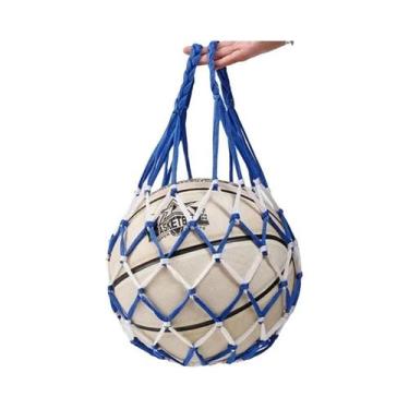 Imagem de Bolsa De Rede De Nylon Portátil Para Basquete, Voleibol E Futebol, Dur