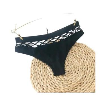Imagem de Calcinha Sexy De Rede Para Mulheres, Tanga Sem Costura, Roupa Íntima E