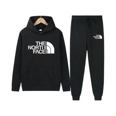 Imagem de Conjunto De Moletom Unissex Para Outono E Inverno Com Capuz E Calças M