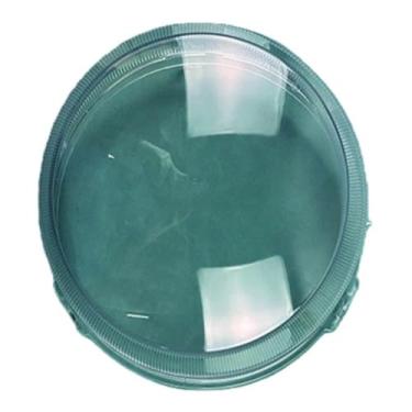 Imagem de Compatível com jeep compass 2007 2008 2009 2010 acessórios do carro capa do farol abajur transparente lente escudo(Left)